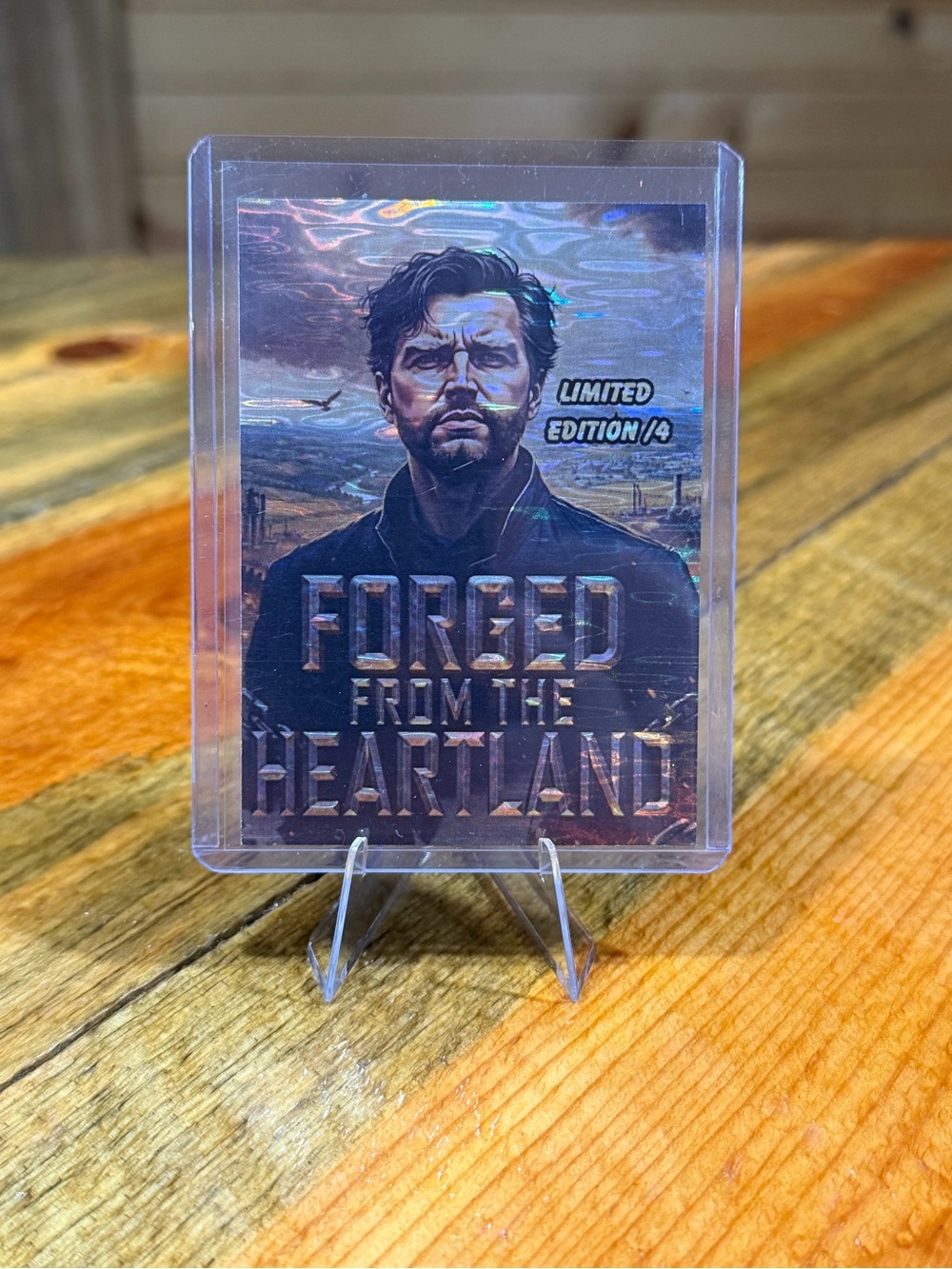 Forged From The Heartland Limited Edition Trading Card